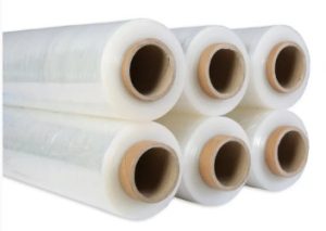Ruční stretch fólie 500 mm / 23 µm: šest rolí po 3 kg, balení v jednom kartonu